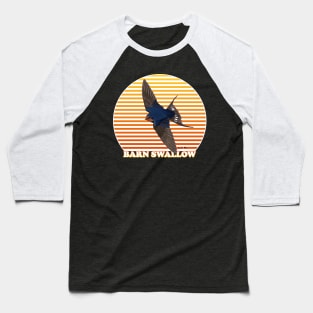 Barn Swallow Bird Watching Birding Ornithologist Gift Baseball T-Shirt